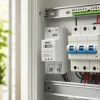 High-precision digital current and voltage measuring instrument for white clamp-on electricity meters details Picture